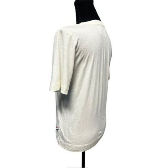 SOL ANGELES CREWNECK STRIP RED WHITE AND BLUE TEE 4TH OF JULY PATRIOTIC SM - Picture 7 of 10